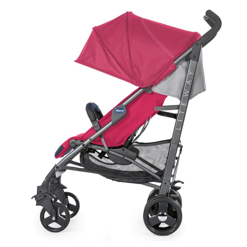 Lite Way 3 Stroller - Red Berry image number 2